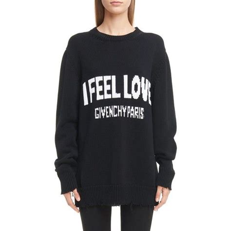 givenchy i feel love sweater|Givenchy jumpsuit women's.